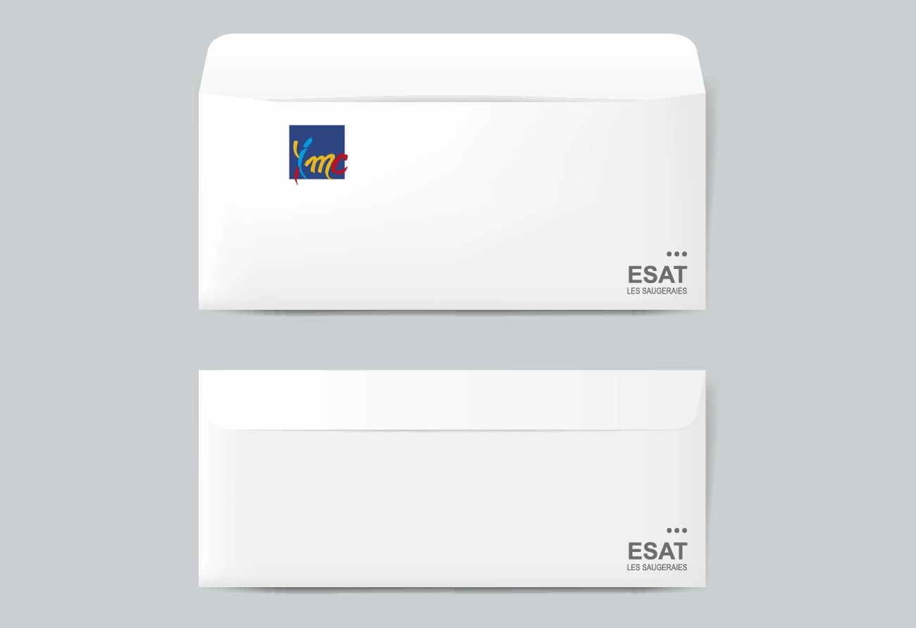 Impression d’enveloppes, ESAT Les Saugeraies