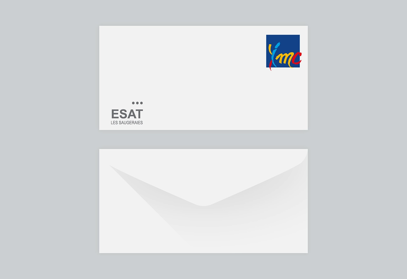 Impression d’enveloppes, ESAT Les Saugeraies